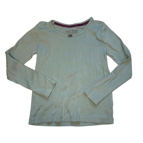 Mini Boden Girls Long-Sleeved Top 7-8Y - Picture 1 of 4
